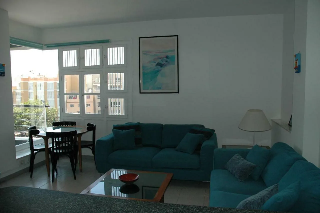 Lovely Flat With Sea-View, 1 Minute Walk To Beach El Médano Espagne
